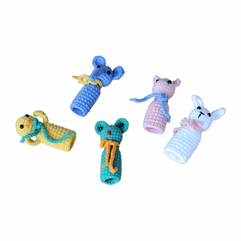 Κροσέ μανίκια για τα δάχτυλα των ζώων