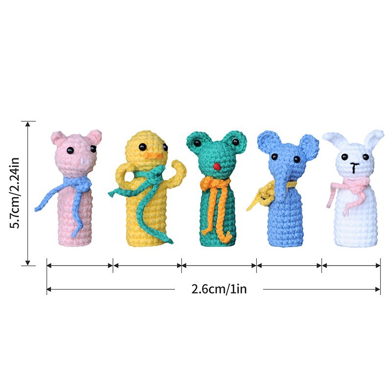 Crochet Animal Finger Sleeves factory