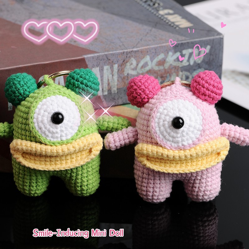 Crochet Monster Keychain best