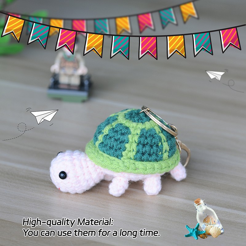 Crocheted Turtle Keychain suppliers